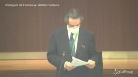 Coronavirus, la gaffe di Fontana: “Dobbiamo investire di più nella finanza”