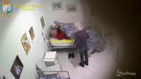Palermo, violenze nella casa di riposo: le drammatiche immagini degli abusi