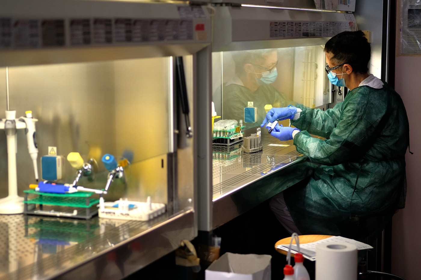 A Tor Vergata il laboratorio analisi Covid 4 hospital di Roma