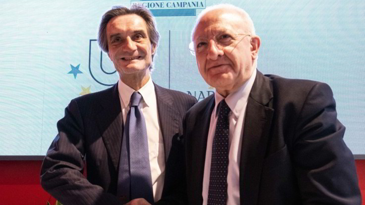 Scontro De Luca-Fontana su Fase2. E Palazzo Chigi smentisce voci su date fine lockdown
