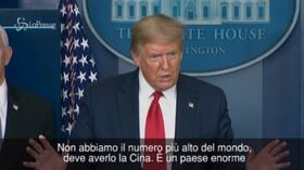Coronavirus, Trump: “Il numero dei morti in Cina è più alto di quanto dichiarano”