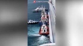 Trasferiti sulla nave Rubattino i 34 migranti della Aita Mari