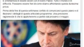 Conte: “Riaperture il 4 maggio, in settimana il piano”