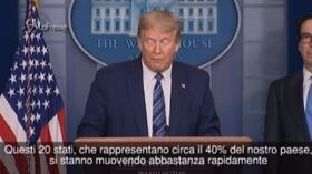 Coronavirus, Trump: “Venti Stati sono pronti a riaprire”