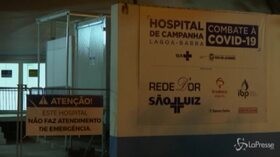 Coronavirus, a Rio un ospedale da campo per il Covid-19