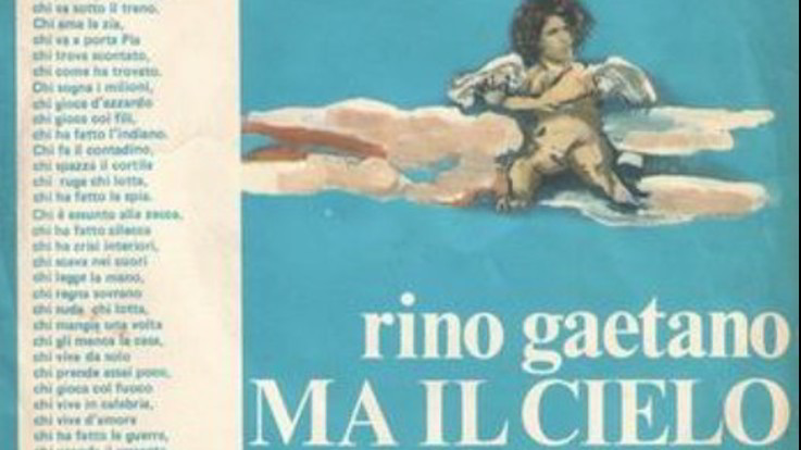 Oltre 50 artisti cantano Rino Gaetano per fondi alla Croce Rossa Italiana