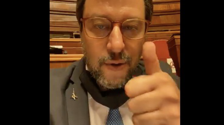 Salvini: in Parlamento notte e giorno per chiedere spiegazioni con fermezza - VIDEO