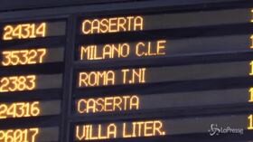 Fase 2, arriva a Napoli il primo Frecciarossa partito da Milano