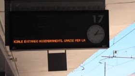 Fase 2, Napoli: controlli serrati in stazione per l’arrivo del primo Frecciarossa dalla Lombardia