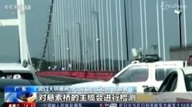 Cina, il ponte vibra come una molla: le immagini sono incredibili
