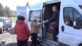 Lockdown in Russia: il cibo consegnato da reduce dell’assedio di Leningrado