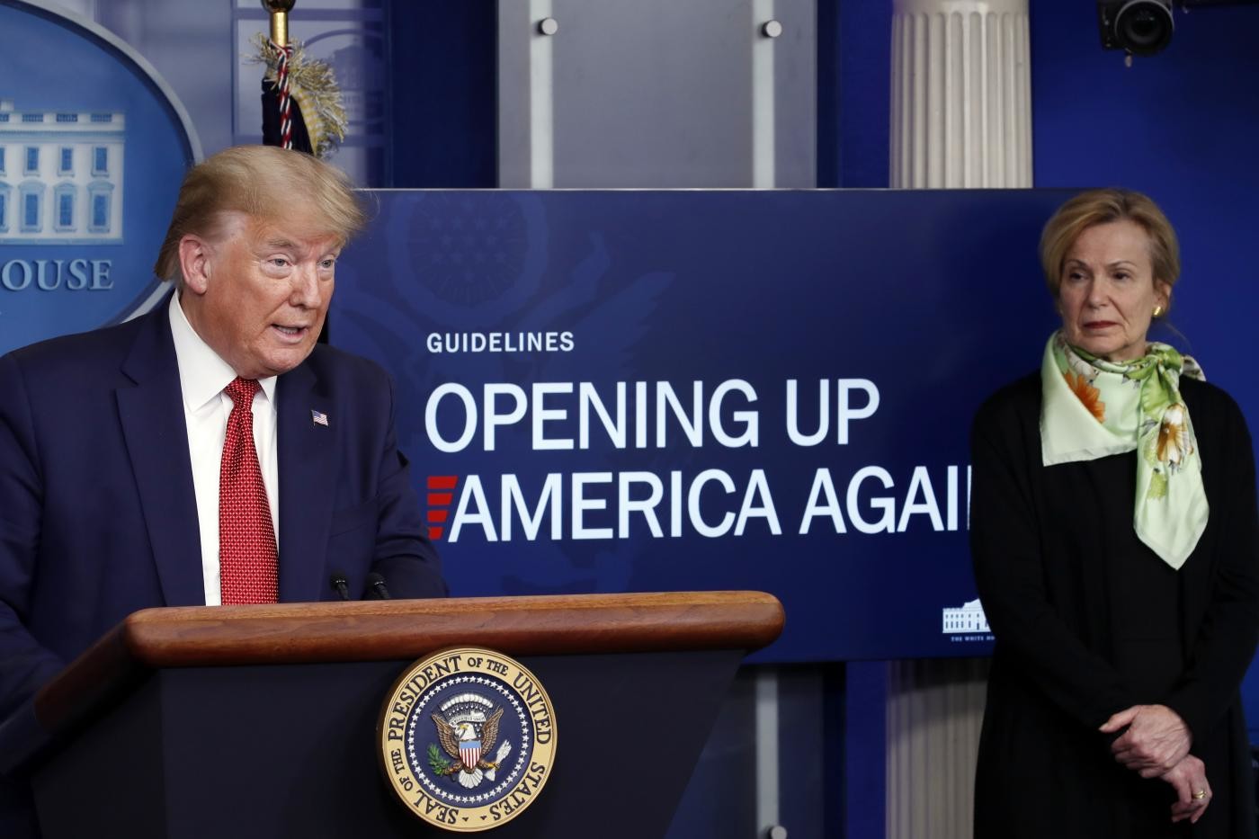 Coronavirus, Trump: peggior attacco della storia agli USA