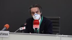 Coronavirus, Fontana: “Contagio? Rispetto ad altre regioni lo abbiamo contenuto bene”