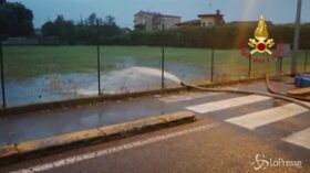 Nubifragio a Milano, tantissimi gli interventi dei vigili del fuoco