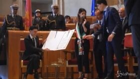 Ezio Bosso, cittadino onorario di Roma lo scorso giugno