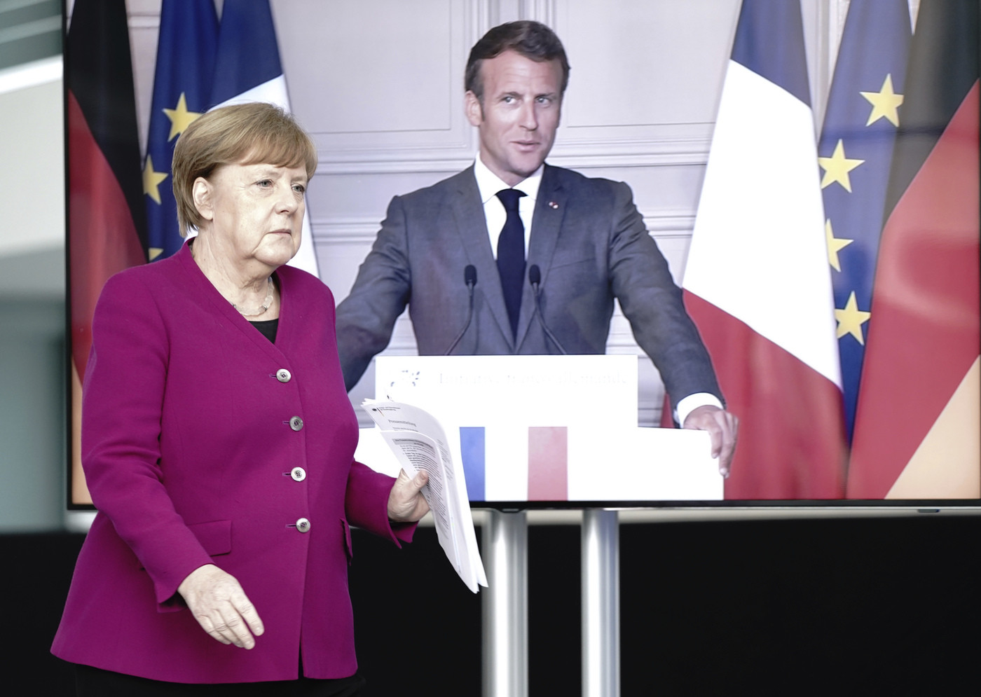 Coronavirus, Macron-Merkel: Iniziativa comune, piano da 500 miliardi per Ue