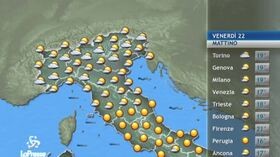 Meteo 22 maggio