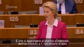 Fondo Ue da 750mld, Von der Leyen: “Serve un passo coraggioso”