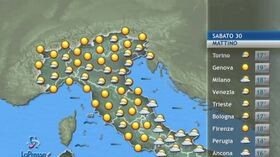 Meteo 30 maggio