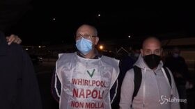 Napoli: flash mob degli operai della Whirlpool, 350 candele per riaccendere la speranza