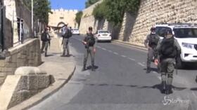 Israele, polizia uccide palestinese disarmato a Gerusalemme