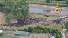 Roma, cade ultraleggero a Nettuno: morte le 2 persone a bordo
