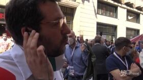 Centrodestra a Roma, Salvini: “No bandiere di partito, solo tricolore”