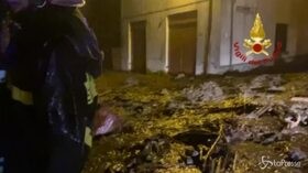 Maltempo, allagamenti e smottamenti nel Bolognese