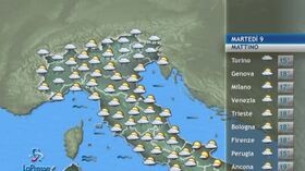 Le previsioni del tempo di martedì 9 giugno