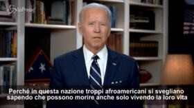 Funerali Floyd, Biden: “Non possiamo più voltare le spalle davanti al razzismo”
