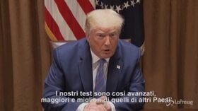 Coronavirus, Trump: “Se smettessimo di fare test, avremmo pochi casi”