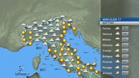 Meteo, le previsioni di mercoledì 17 giugno