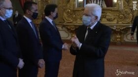 Recovery Plan, Conte e i ministri da Mattarella