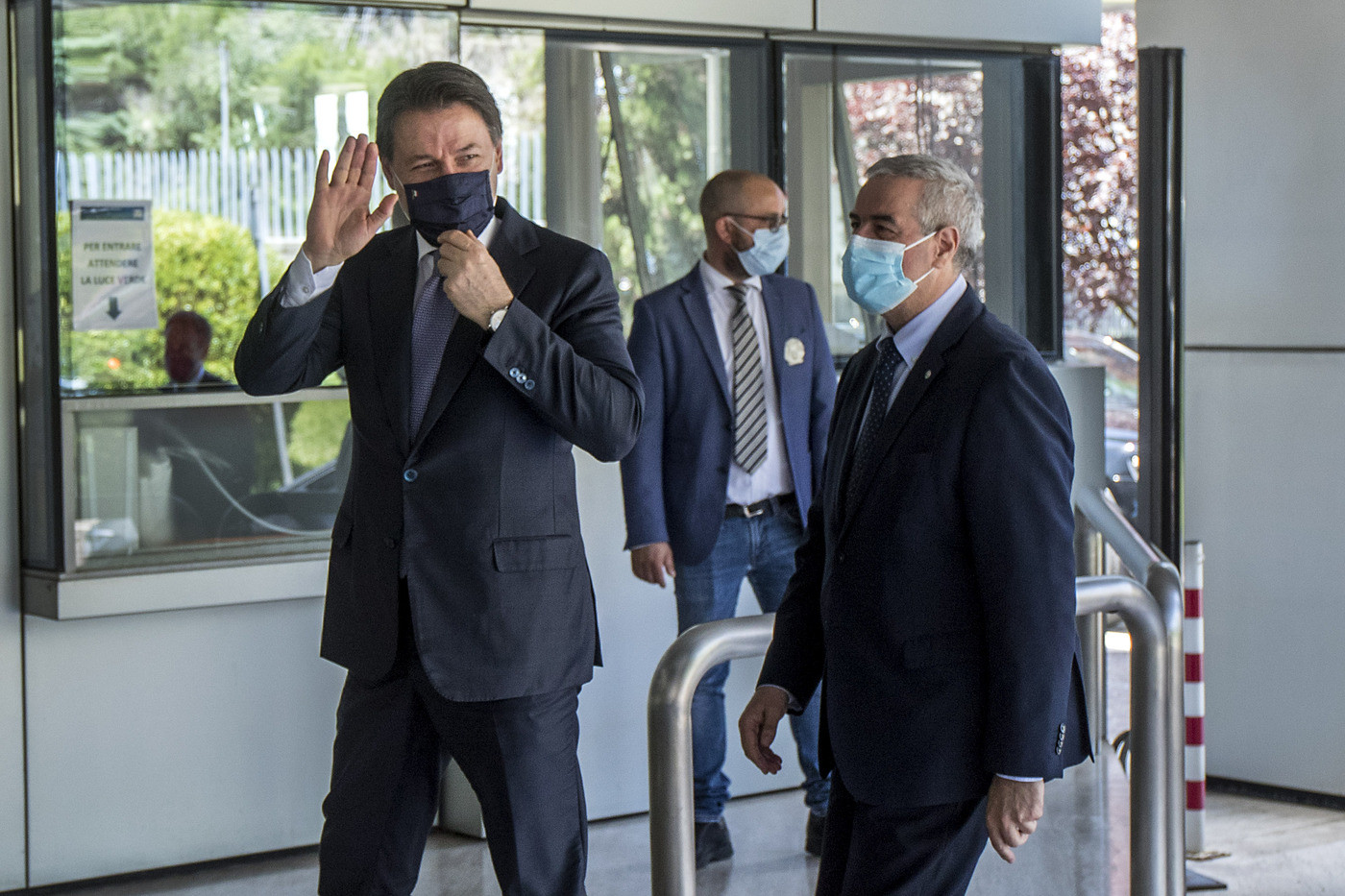 Conte alla Protezione Civile: L’Italia ha dato grande prova di sé