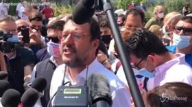 Salvini: “De Luca passa le sue giornate a insultarmi”
