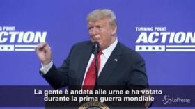 Coronavirus, Trump: “Gli americani possono andare a votare in sicurezza”