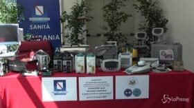 Coronavirus, l’U.S. Navy dona apparecchiature elettromedicali alla Regione Campania