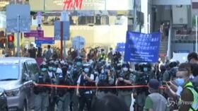 Hong Kong, protesta contro legge su sicurezza nazionale