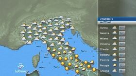 meteo Venerdi’ 3 luglio