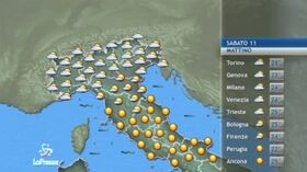 Meteo, le previsioni di sabato 11 luglio