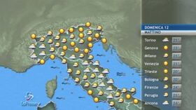 Meteo, le previsioni di domenica 12 luglio