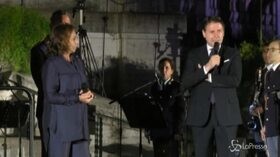 Covid-19, Roma: la commemorazione della Banda della Polizia