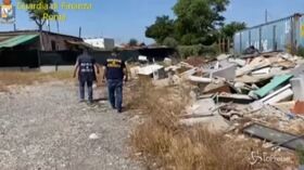 Roma, scoperta discarica abusiva al Prenestino