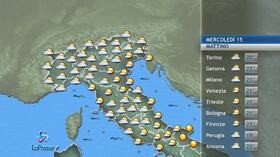 meteo di mercoledi’ 15 luglio