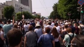 Russia, proteste contro l’arresto del governatore di Khabarovsk