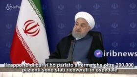 Coronavirus, Hassan Rohani: “25 milioni di casi stimati in Iran”