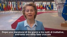 Aiuti Ue, Von Der Leyen: “Le cose vanno nella giusta direzione”