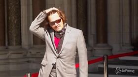 Processo contro il tabloid The Sun, Johnny Depp arriva in tribunale a Londra