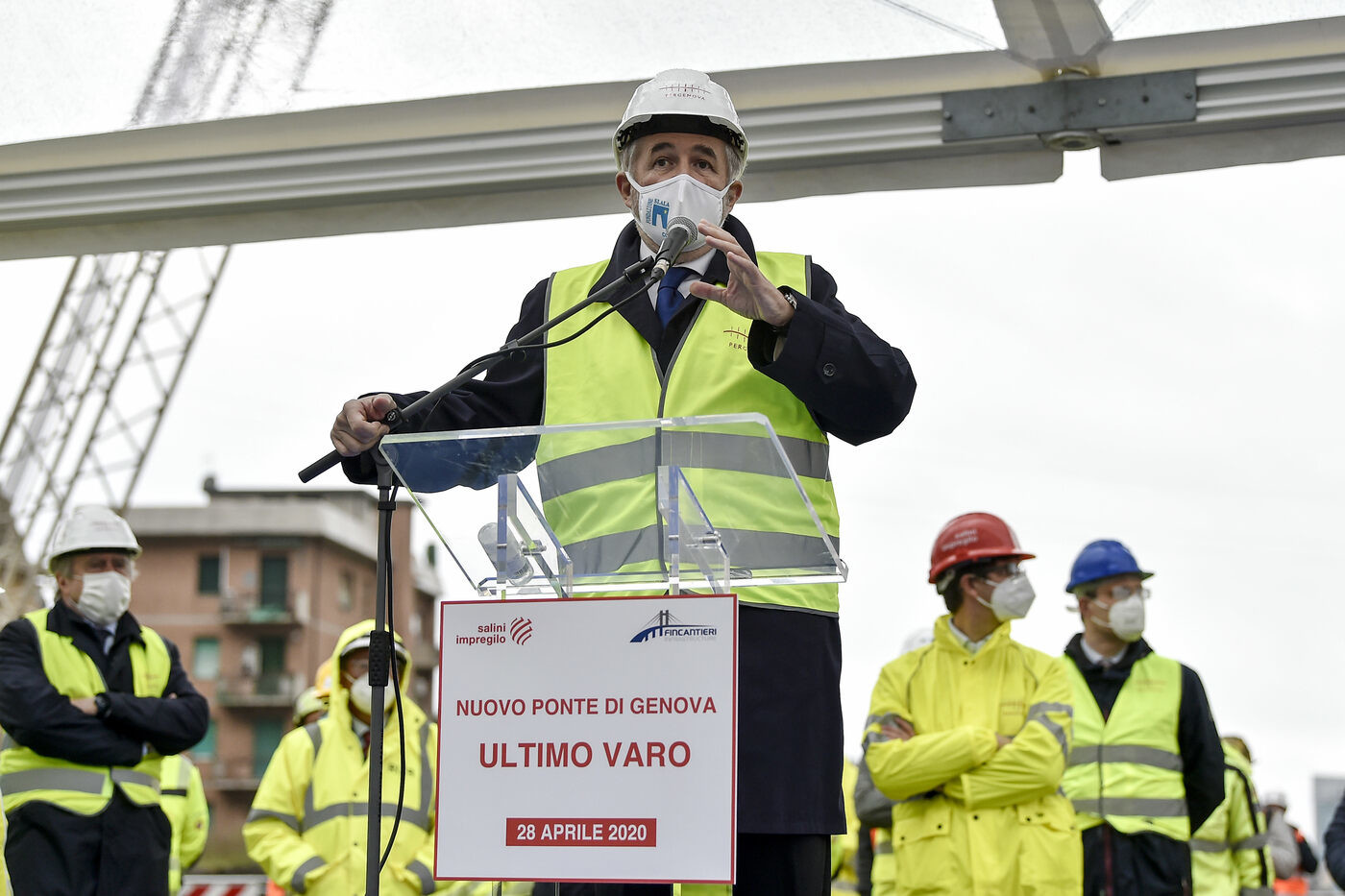 Il Ponte di Genova sarà inaugurato il 3 agosto