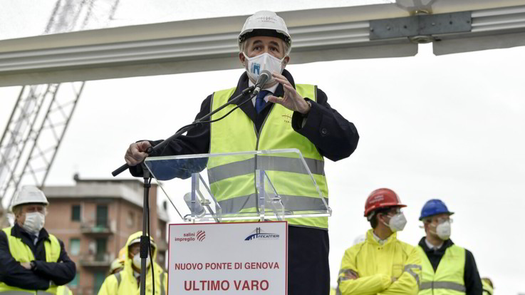 Il Ponte di Genova sarà inaugurato il 3 agosto